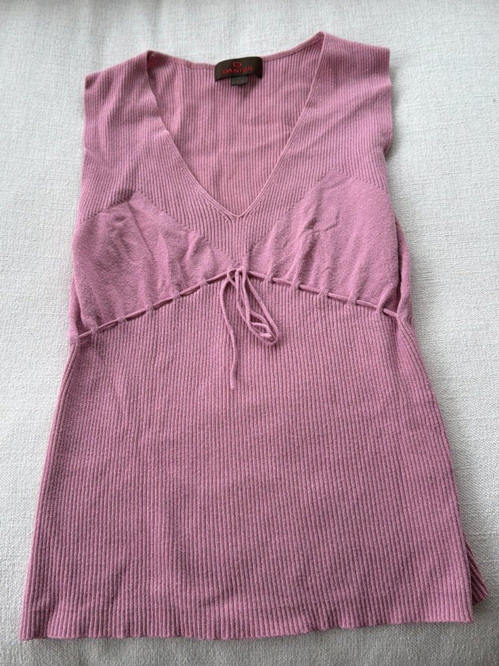 Vintage Pink Danier Top